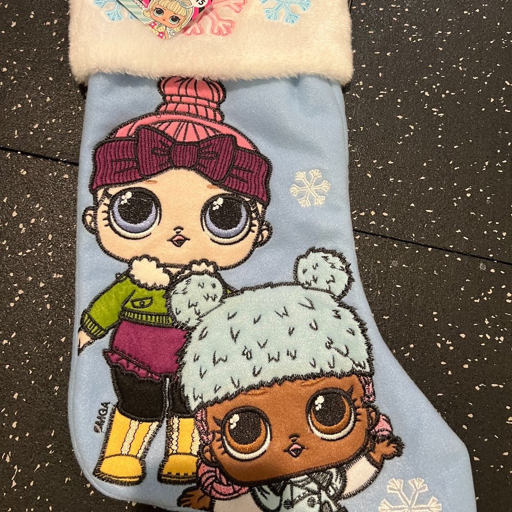 LOL christmas stocking New Blue